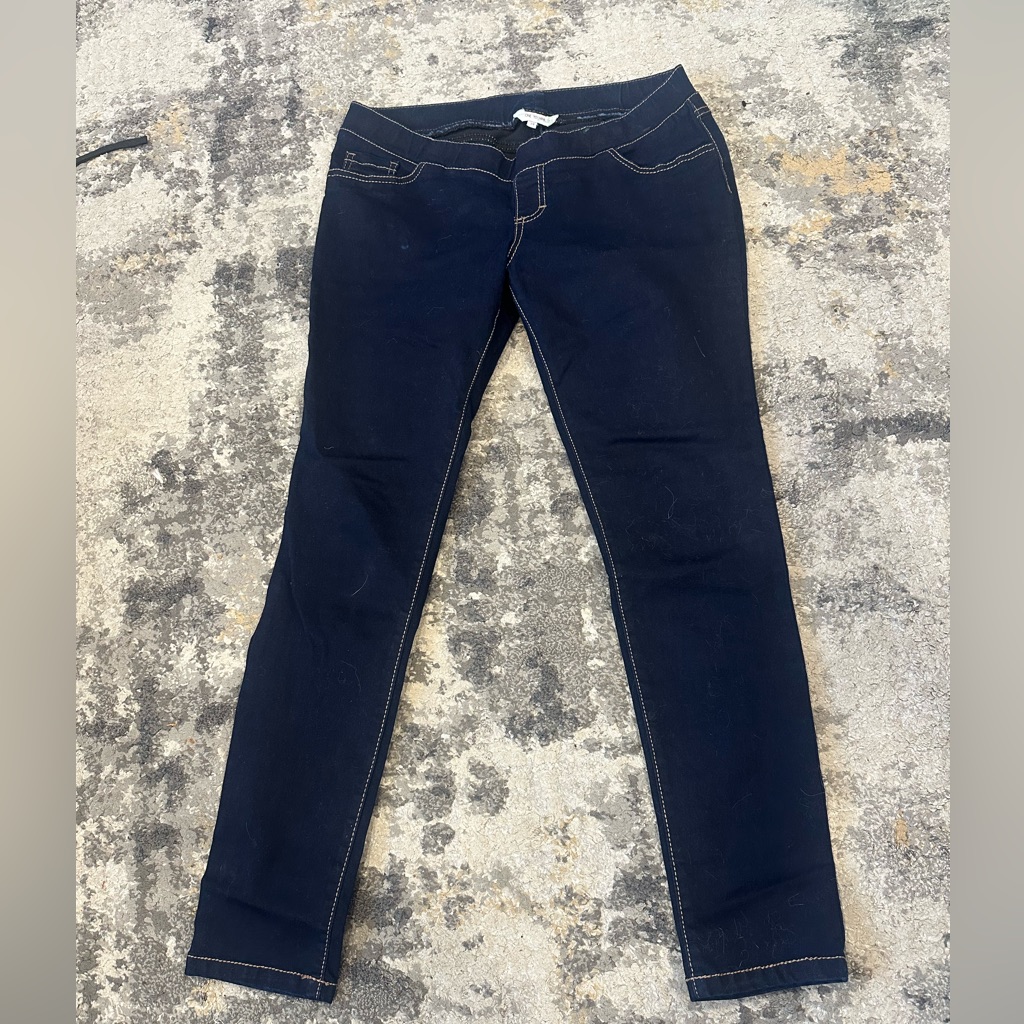 Women's Dark Blue Jeans Maternity Size 34, Which Is 16/18
